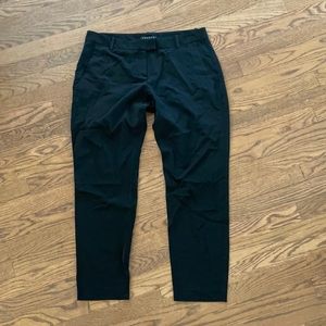 Theory Black Slack Pants
